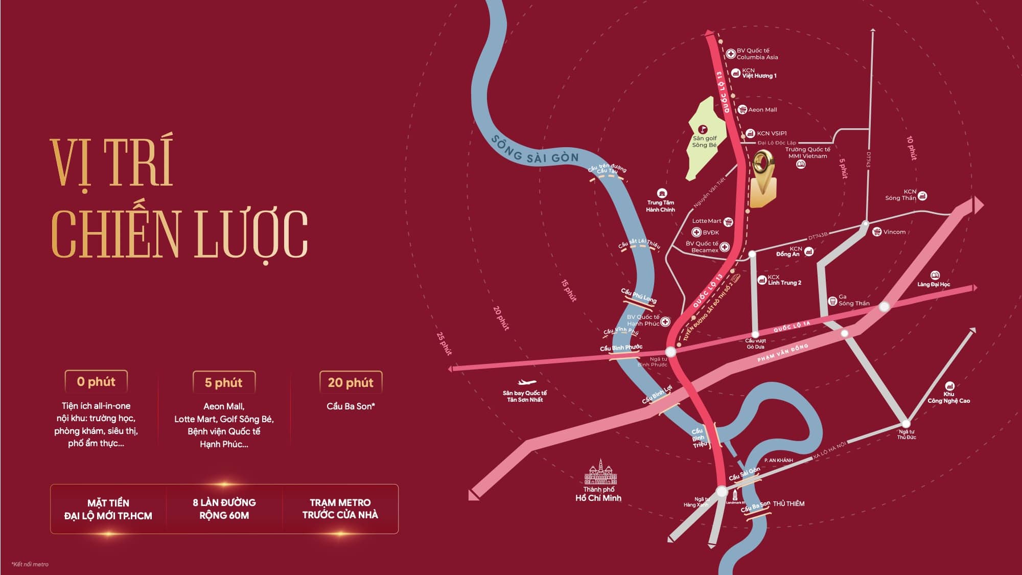 Vị trí The Lusso Saigon
