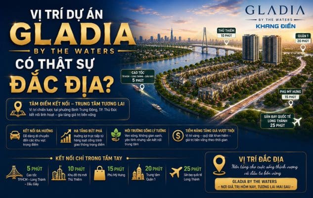 Vị trí dự án Gladia by the Waters có thật sự đắc địa?