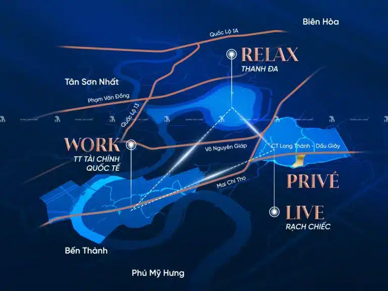 Vị trí dự án The Prive Quận 2