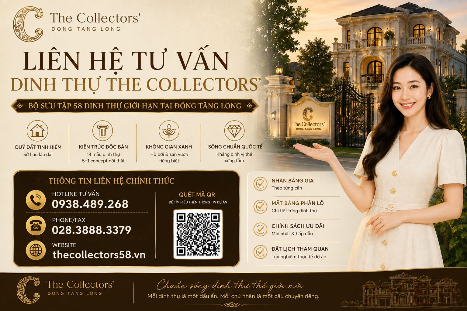 Liên hệ tìm hiểu The Collectors'