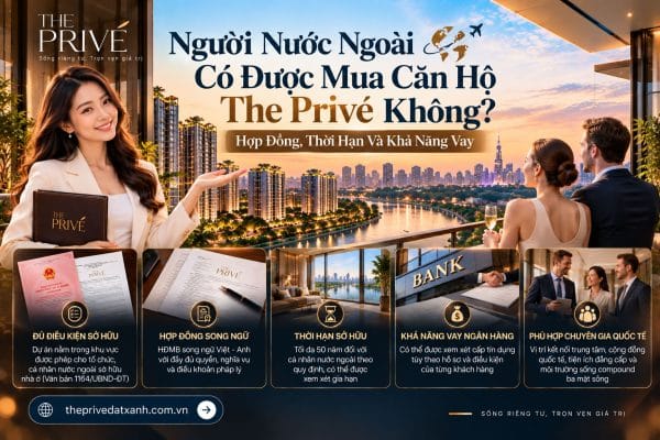 Người Nước Ngoài Có Được Mua Căn Hộ The Privé Không?