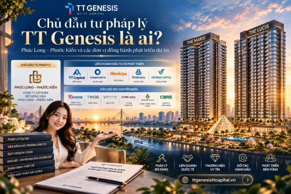 Chủ đầu tư pháp lý TT Genesis là ai? Vai trò của Phúc Long - Phước Kiển