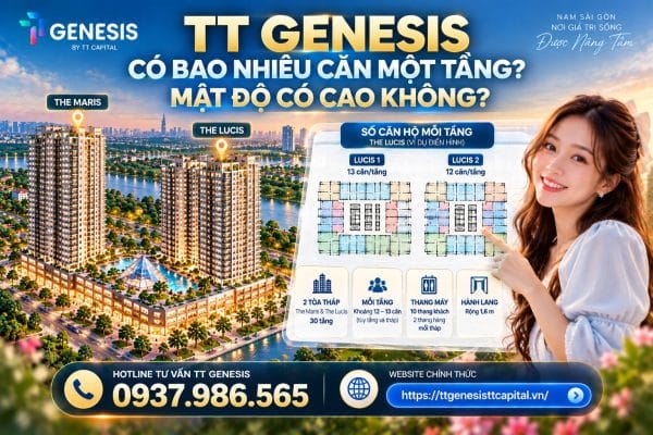 TT Genesis Có Bao Nhiêu Căn Một Tầng? Mật Độ Có Cao Không?